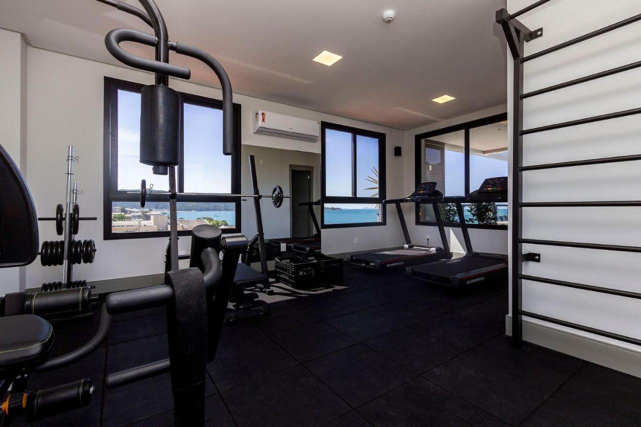 Aion Suites 205 - Lindo Apartamento Com Vista Para O Mar, A 60M Da Praia De Bombinhas, Com Piscina E Academia No Rooftop. Экстерьер фото