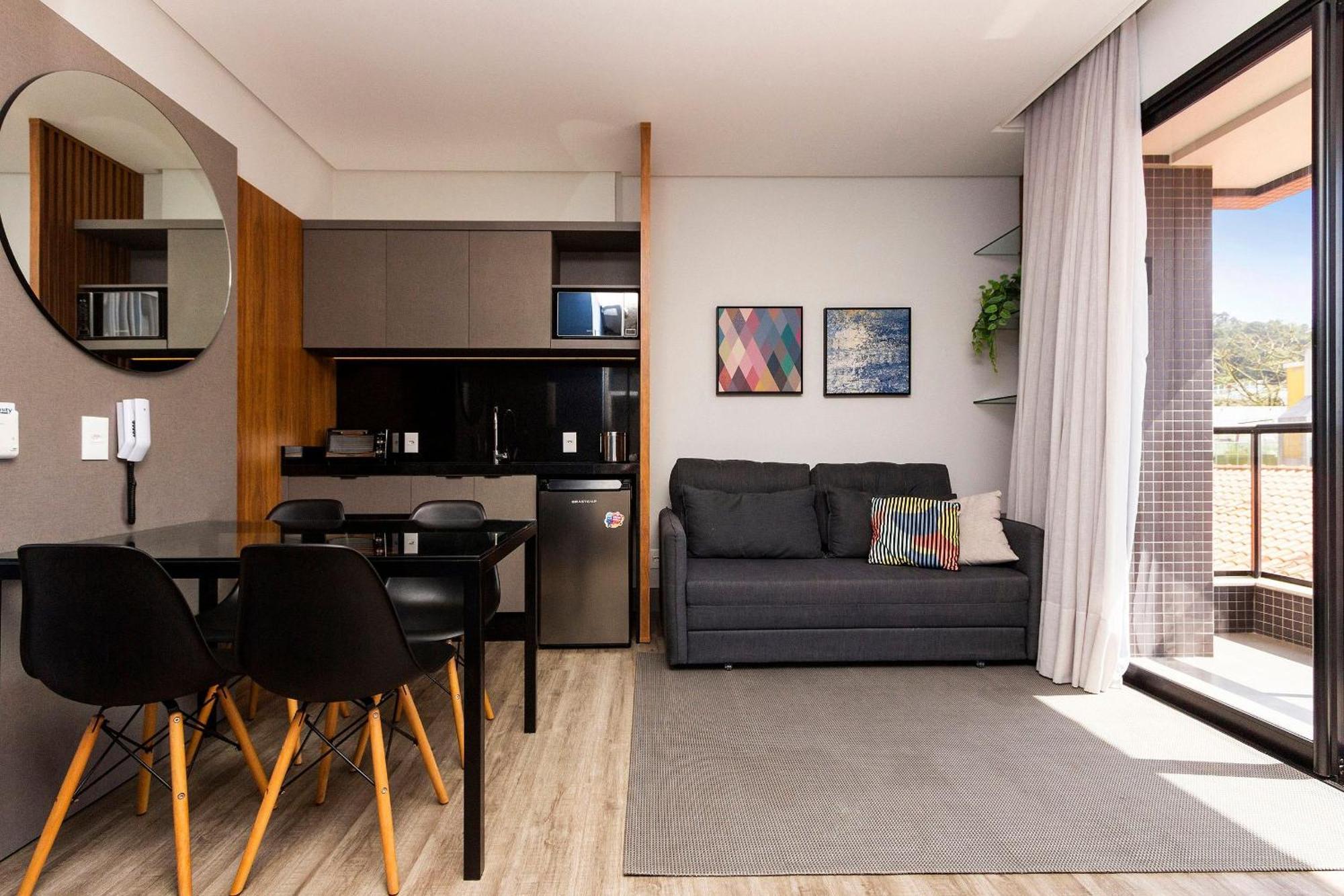 Aion Suites 205 - Lindo Apartamento Com Vista Para O Mar, A 60M Da Praia De Bombinhas, Com Piscina E Academia No Rooftop. Экстерьер фото